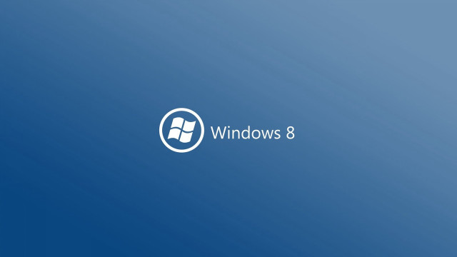 Blue windows8 white circle bill free wallpaper - medium preview image