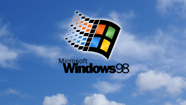 Microsoft logo blue sky clouds free wallpaper - medium preview image