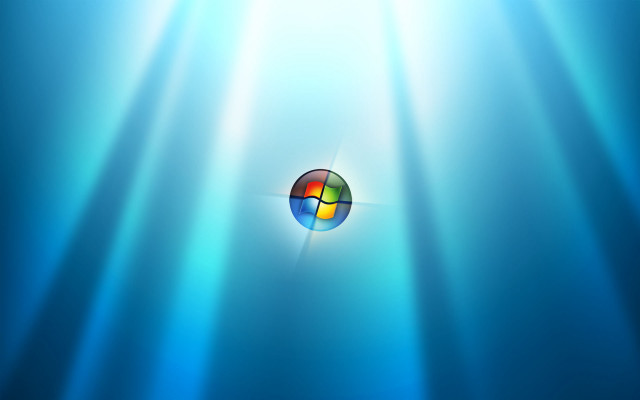 Blue background bright light computer free wallpaper - medium preview image