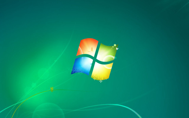 Blue green wallpaper window kite #2 free wallpaper - medium preview image