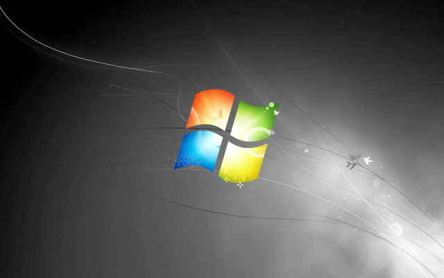 Computer rainbow window airplane sky free wallpaper for desktop - medium preview image