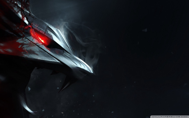 Demonic creature red eyes black #2 free wallpaper - medium preview image