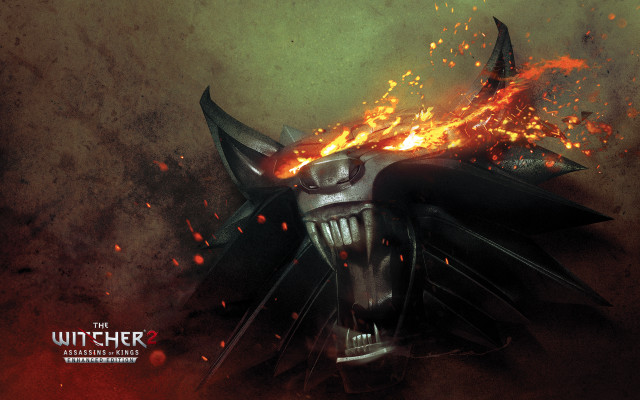 Demonic demon huge head fire #2 free wallpaper - medium preview image