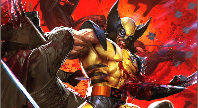 Man yellow black outfit sword free wallpaper - medium preview image