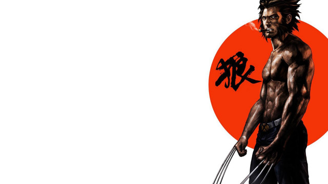 Man wolverine costume scissors red free wallpaper - medium preview image