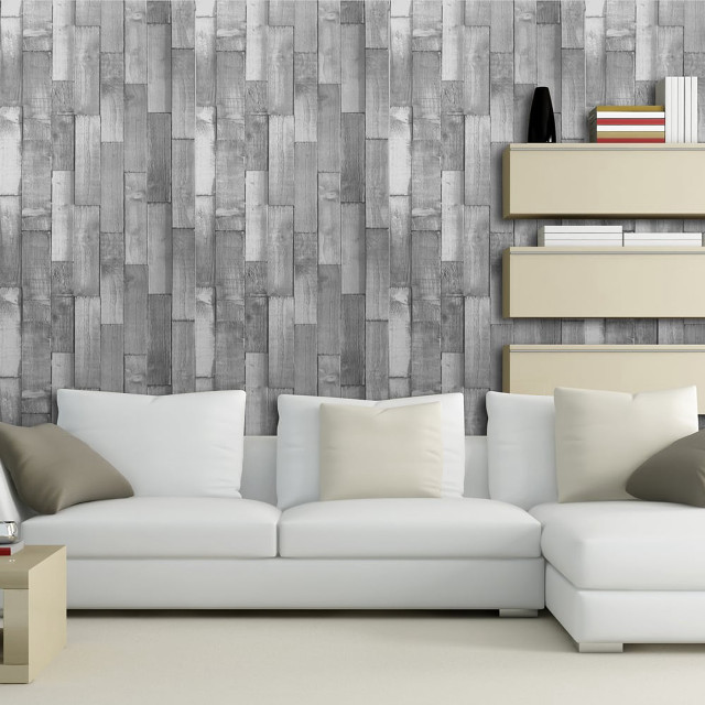 White couch wooden wall bookshelf free wallpaper - medium preview image