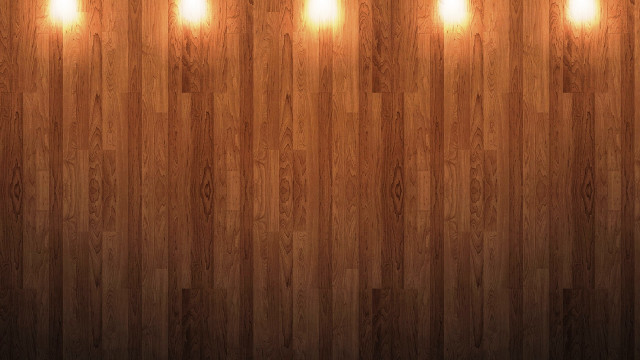 Wooden wall three lights wooden free wallpaper - medium preview image