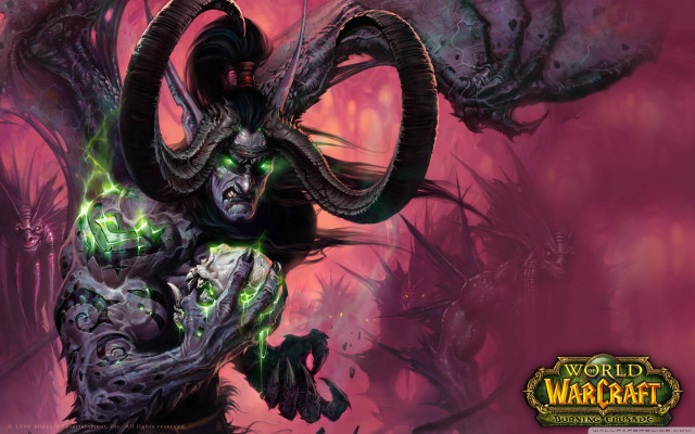 Demonic demon horns face chest free wallpaper - medium preview image
