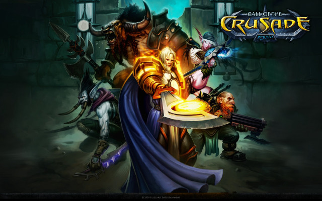Game characters table sword group free wallpaper - medium preview image