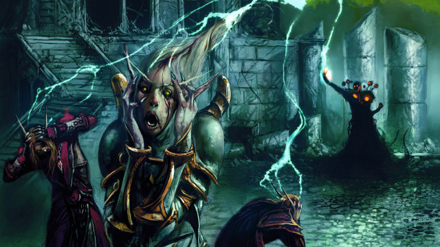 Demonic horse ally demon glowing free wallpaper - medium preview image