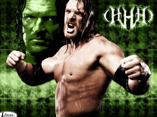 Man wrestling ring green background free wallpaper - medium preview image