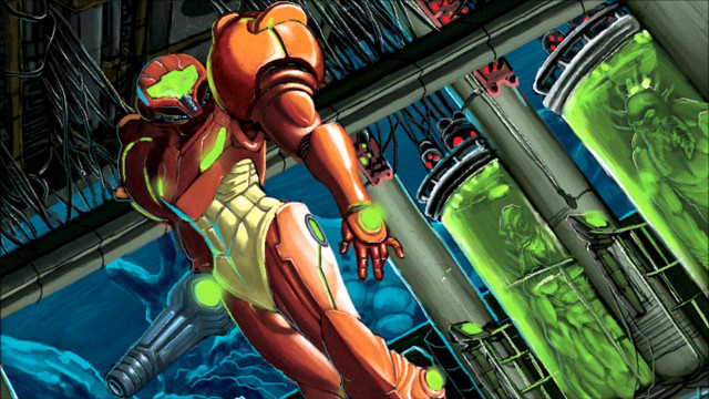 Robot room green object hand free wallpaper - medium preview image