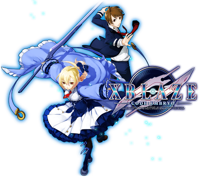 Anime characters swords blue bubbles free wallpaper - medium preview image