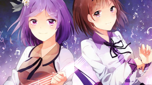 Anime girls purple hair white #3 free wallpaper - medium preview image