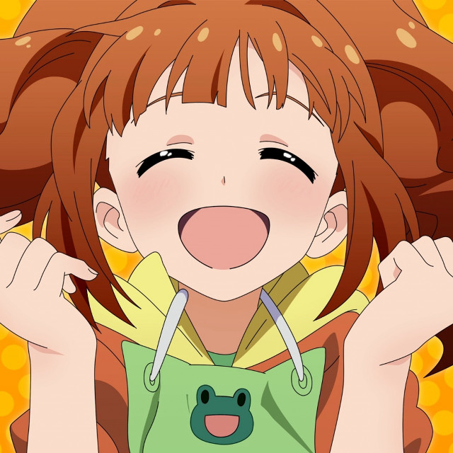 Girl green apron brown hair free wallpaper - medium preview image