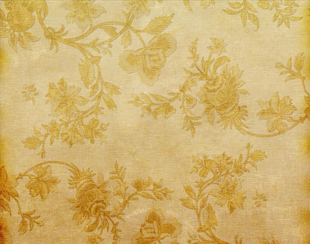 Rococo floral grungy autumn leaves free wallpaper - medium preview image
