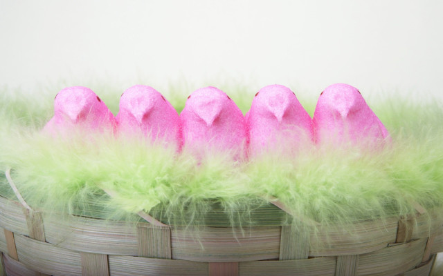 Basket pink green eggs green free wallpaper - medium preview image