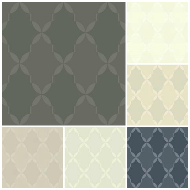 Grey white patterns set four free wallpaper - medium preview image