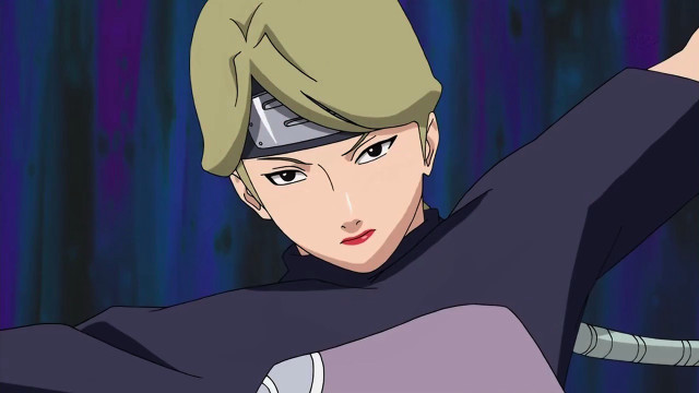 Woman black purple outfit sword free wallpaper - medium preview image