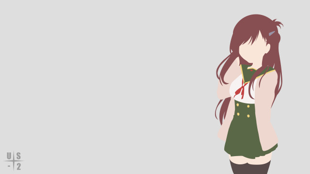 Girl short dress hands hips free wallpaper - medium preview image