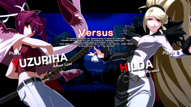 Anime characters versus dark background free wallpaper - medium preview image