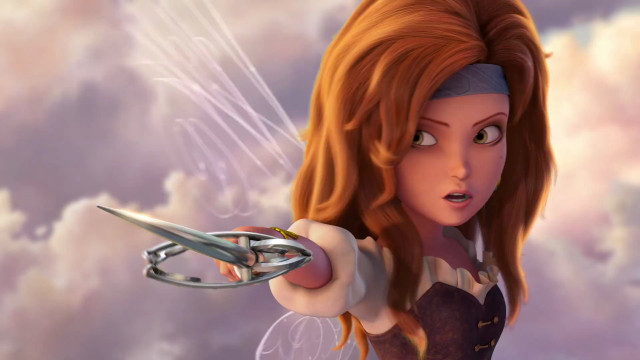 Cartoon character scissors pointing camera free wallpaper - medium preview image