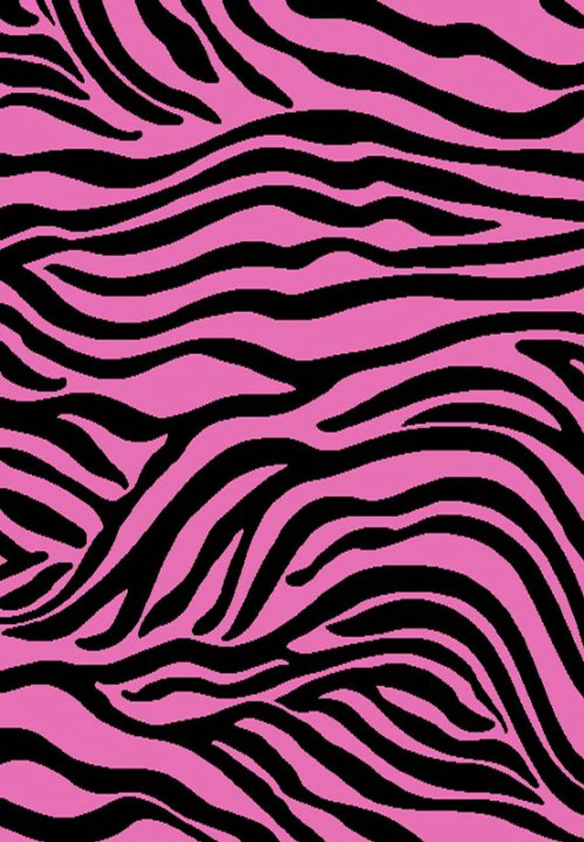 Pink black zebra print pattern #2 free wallpaper - medium preview image