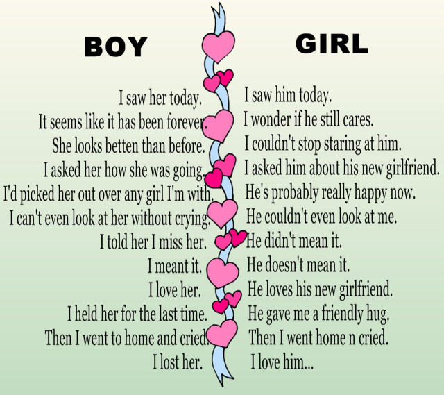 Poem hearts boy and girl free wallpaper - medium preview image
