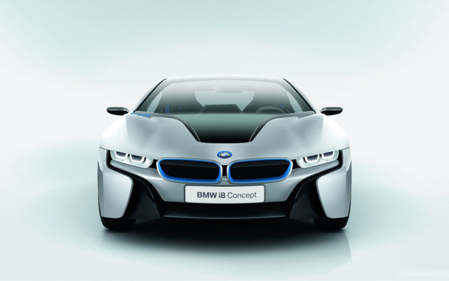 Silver car blue bumper white free wallpaper - medium preview image