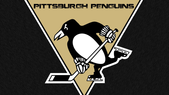 Penguin hockey stick puck Pittsburgh free wallpaper - medium preview image
