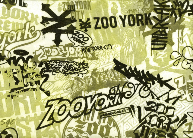 Graffiti wall clock street sign free wallpaper - medium preview image
