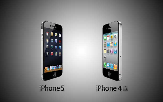 Iphones side by side same free wallpaper - medium preview image