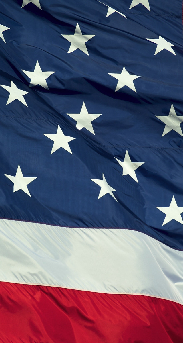 American flag starry background digital free wallpaper - medium preview image