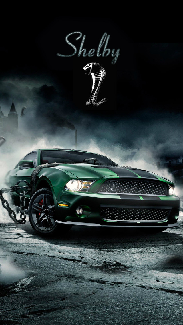 Green car chain dark smoke free wallpaper - medium preview image