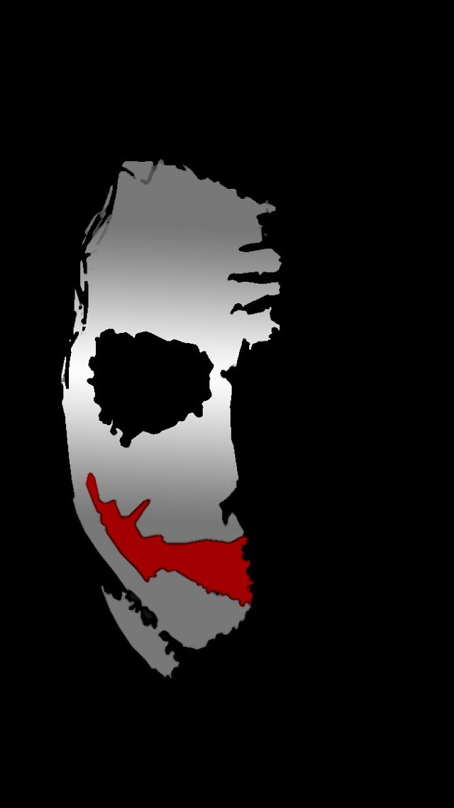 Mask red nose black background free wallpaper - medium preview image