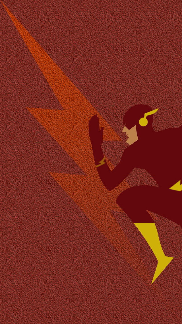 Man red yellow costume running free wallpaper - medium preview image