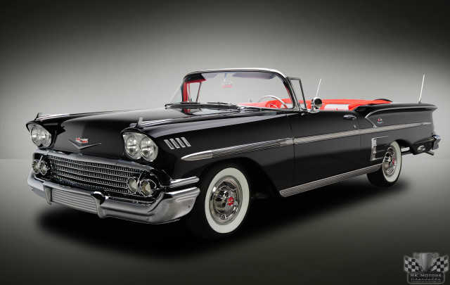 Black red classic car red free wallpaper - medium preview image