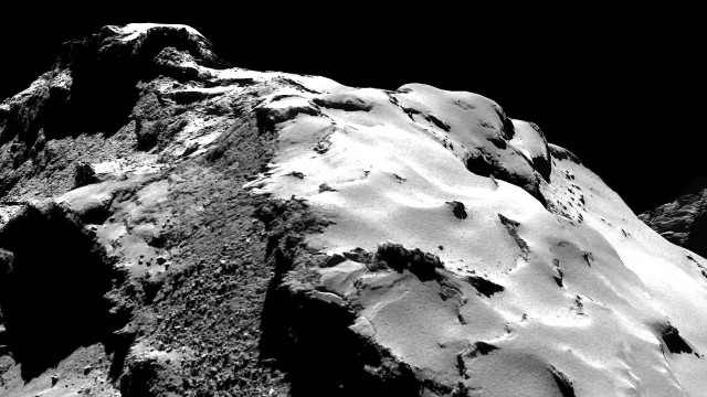 Snow covered mountain black sky free wallpaper - medium preview image