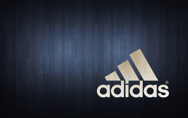 Adidas blackwhite dark background woodgrain free wallpaper - medium preview image