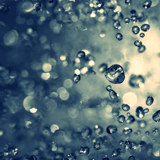 Water droplets window blue sky free wallpaper - medium preview image
