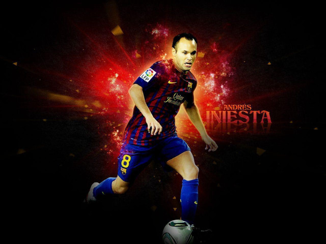 Man soccer uniform kicking ball #2 free wallpaper - medium preview image