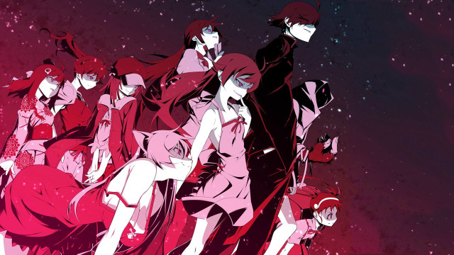 Anime characters space background stars #8 free wallpaper - medium preview image