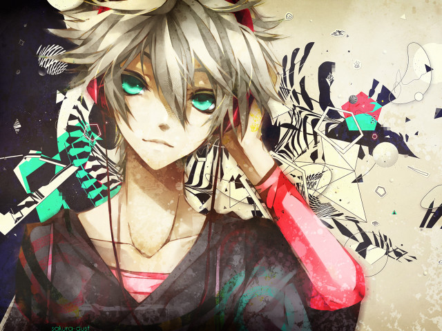 Anime character red bat black free wallpaper - medium preview image