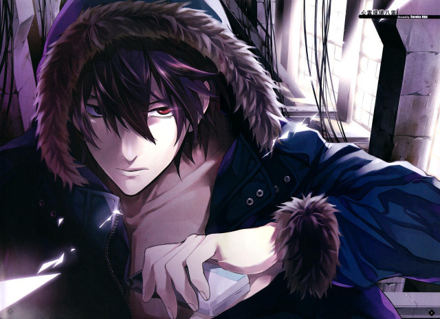 Man furry hat coat cellphone free wallpaper - medium preview image