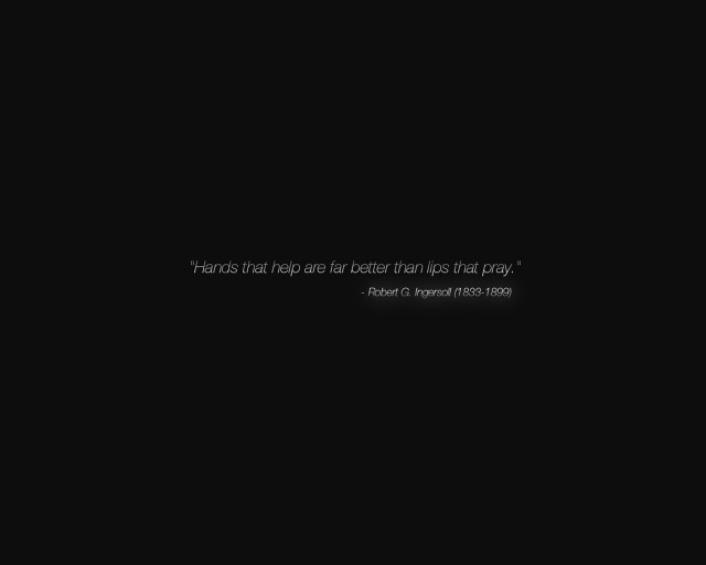 Black background quote person says #2 free wallpaper - medium preview image