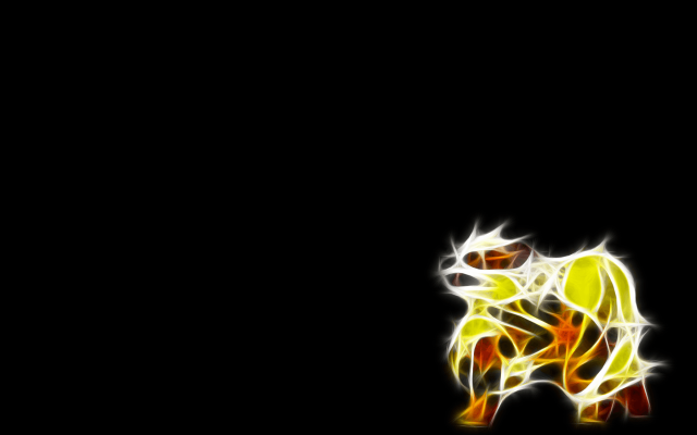 Bear dark background yellow red free wallpaper - medium preview image