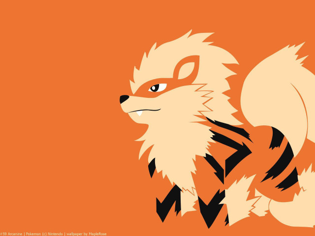 Cartoon fox black white tail free wallpaper - medium preview image