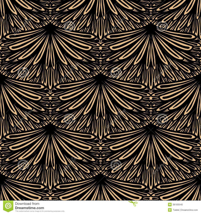 Black gold abstract background wavy free wallpaper - medium preview image
