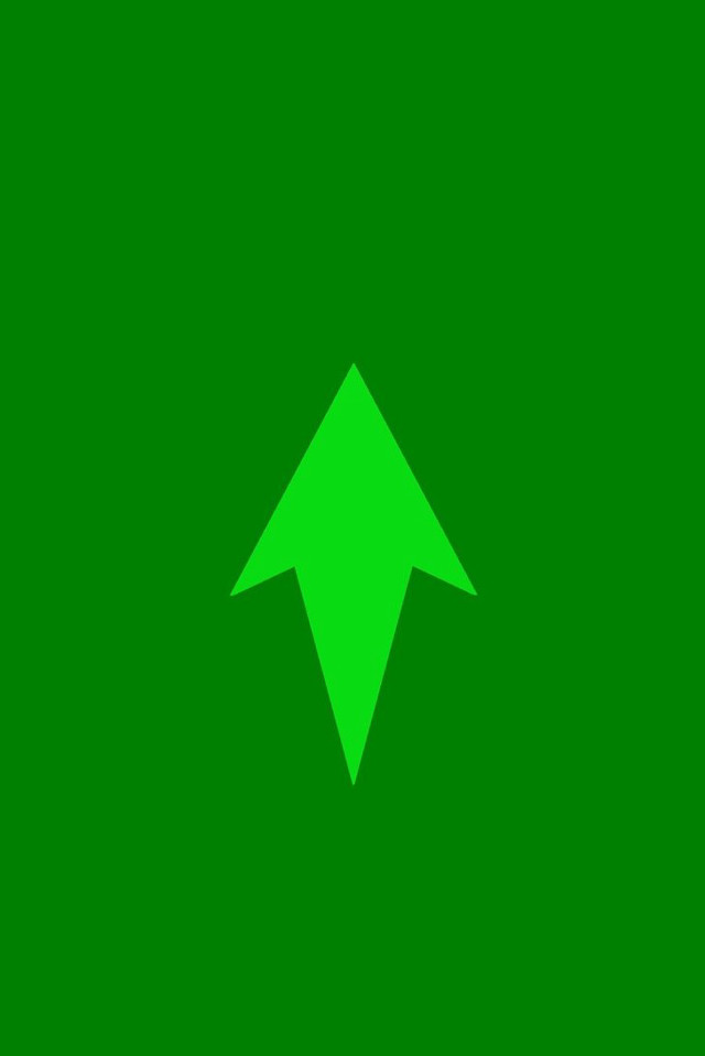 Green arrow white arrow classroom free wallpaper - medium preview image