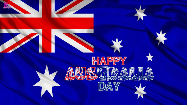 Australia day flag stars background free wallpaper - medium preview image